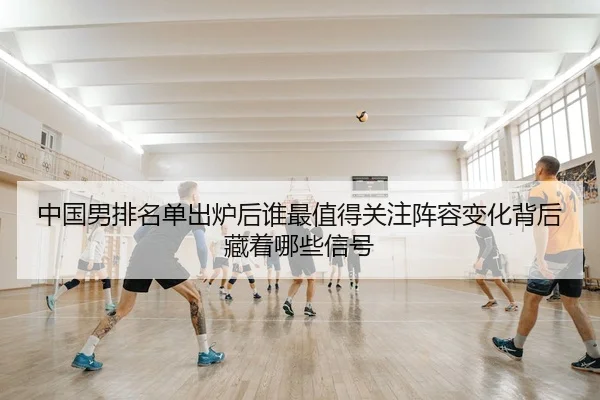 中国男排名单出炉后谁最值得关注阵容变化背后藏着哪些信号